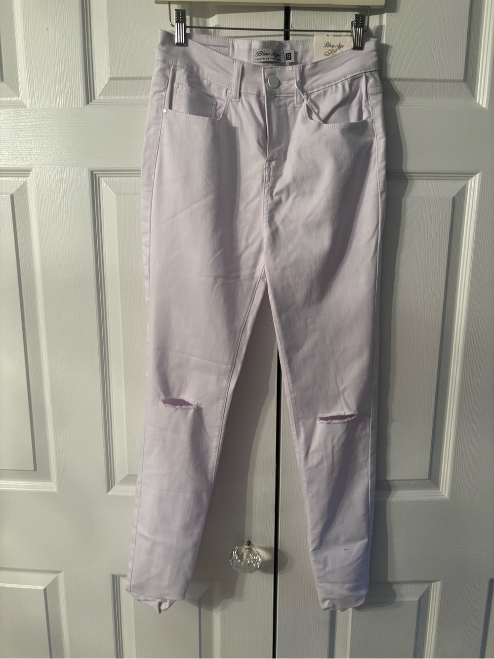 Blue Age white soft denim